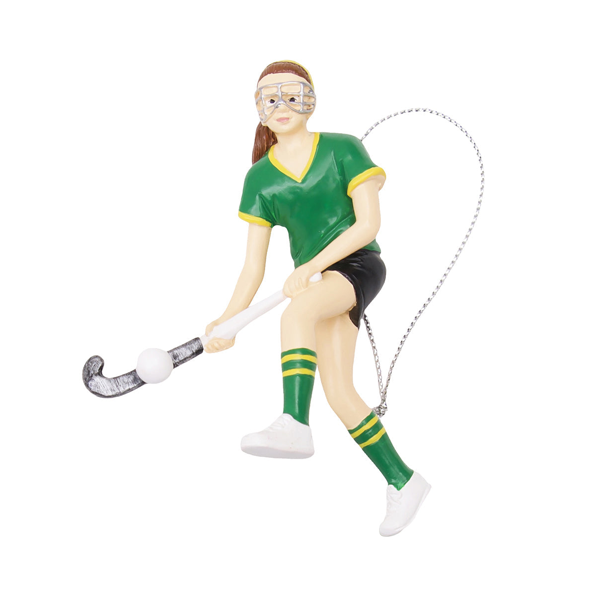 Field Hockey Girl Ornament