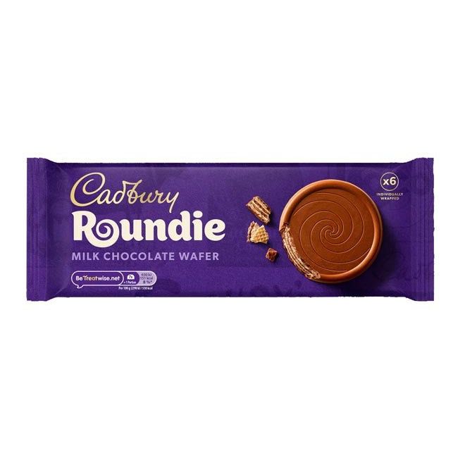 Cadbury Roundie Milk Chocolate 180G