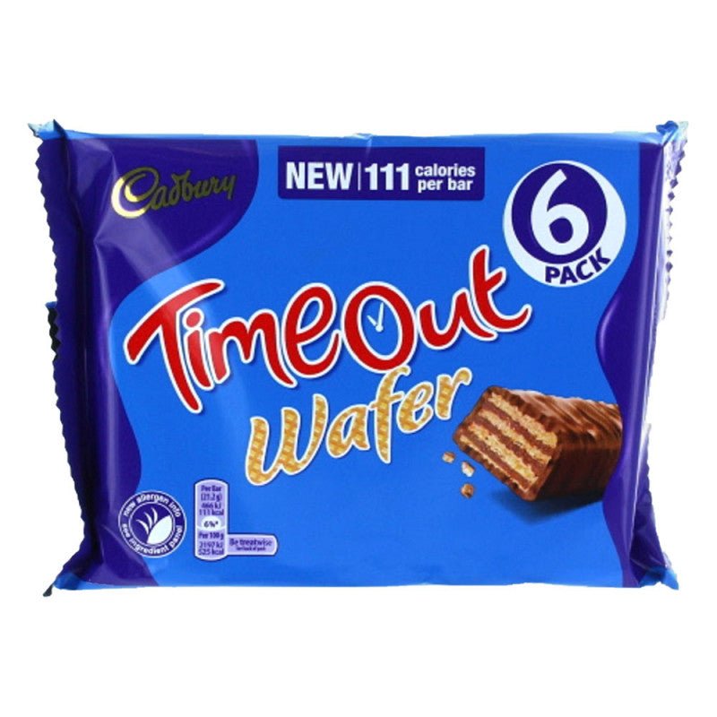 Cadbury Time Out TimeOut 6Pcs Chocolate Wafer 127.2Gm