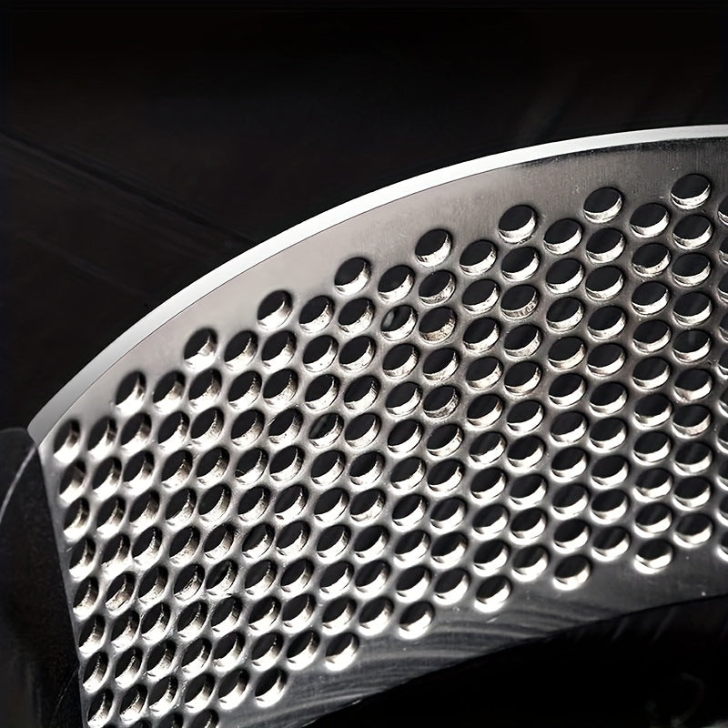 Stainless Steel Manual Garlic Crusher Chopper