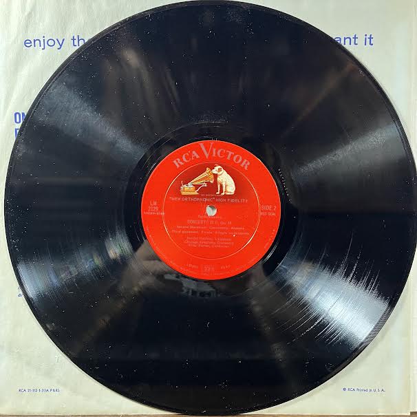 Concerto For Violin In D Major (VINYL) | Near Mint- (NM-) Near Mint- (NM-)