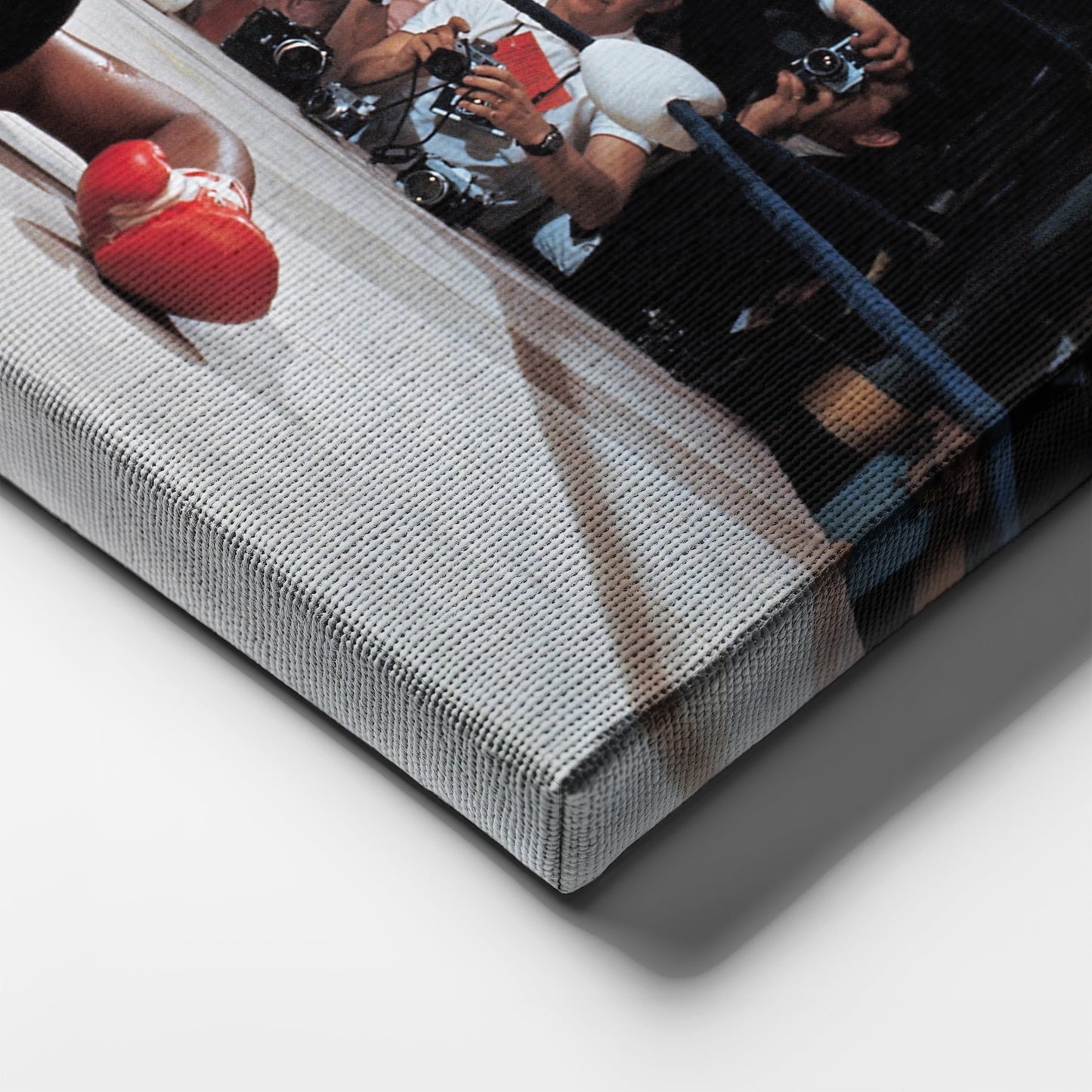 Muhammad Ali vs Sonny Liston Canvas – Phantom Punch Boxing Wall Art