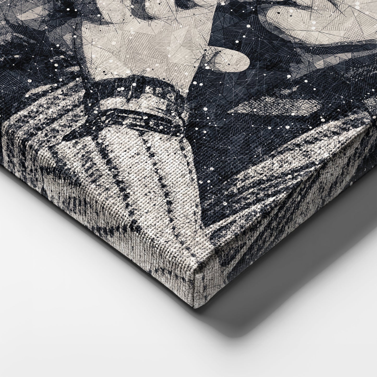 Elvis Presley Canvas – Geometric Music Wall Art Gift for Rock & Roll Fans