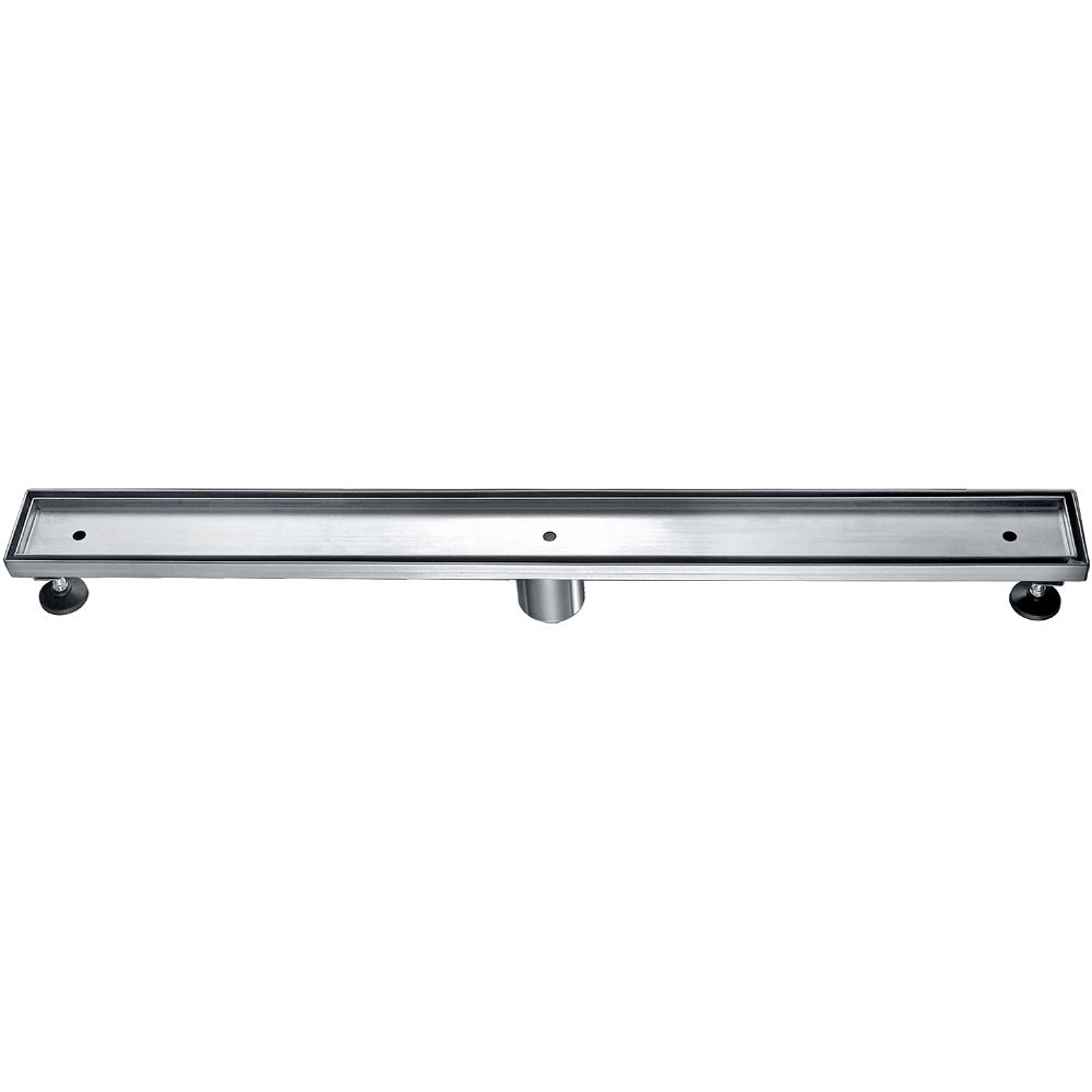 ALFI brand ABLD32A 32" Modern Stainless Steel Linear Shower Drain w/o Cover