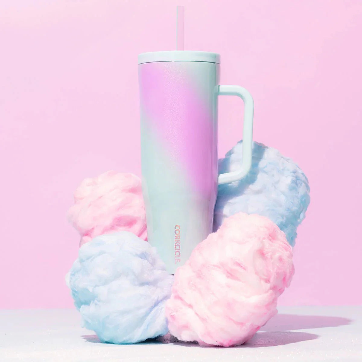Corkcicle Cruiser 40 oz - Pink & Teal Shimmer