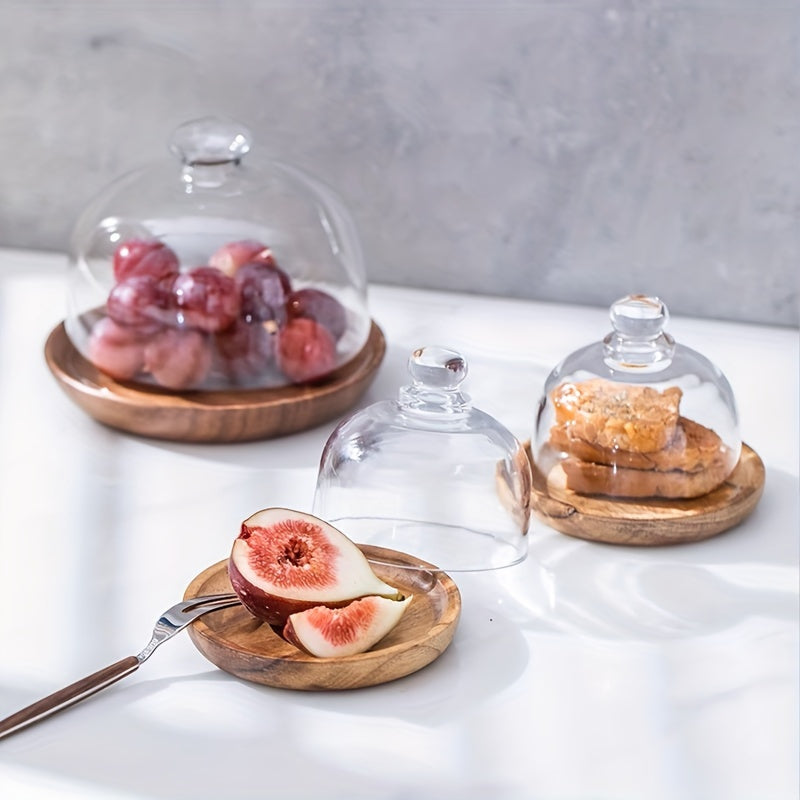 Elegant Acacia Wood Tray Perfect for Dining Decor