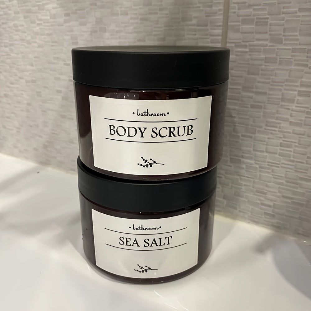 Elegant 300ml Bathroom Jar Set Store Bath Essentials with Style
