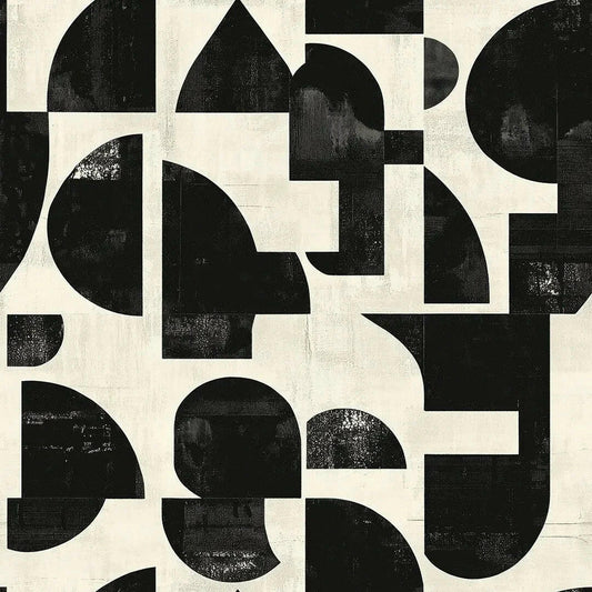 Modernist Block Print