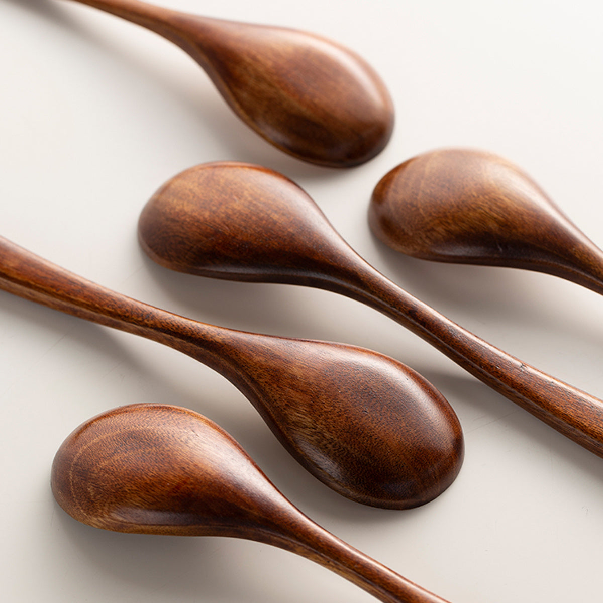 Handcrafted Vintage Wooden Spoons Durable Stylish Kitchen Set