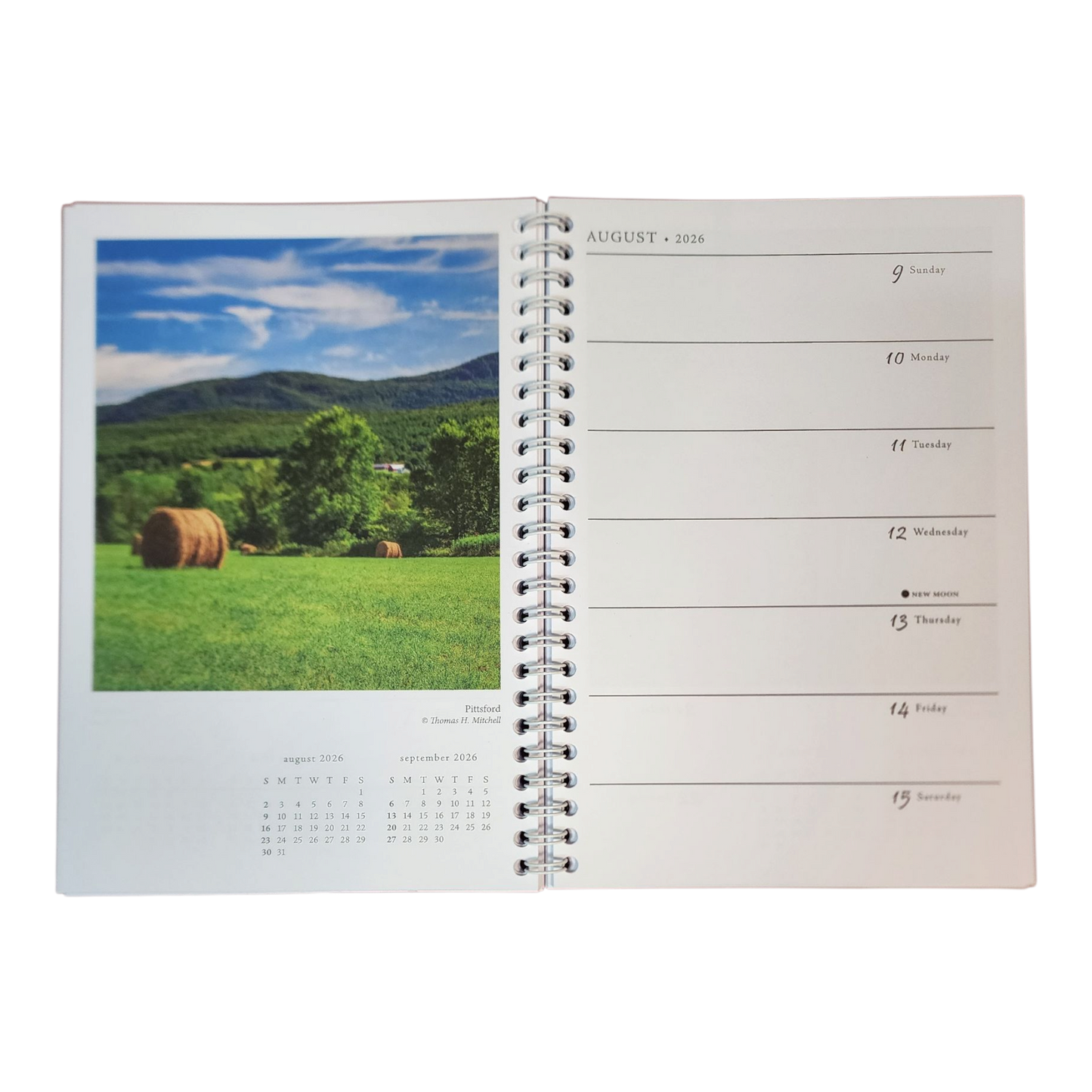 2026 Vermont Living Weekly Planner