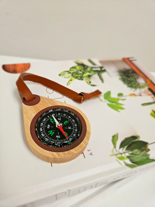 QToys Australia (USA) Wooden compass | Kitchen + Metal