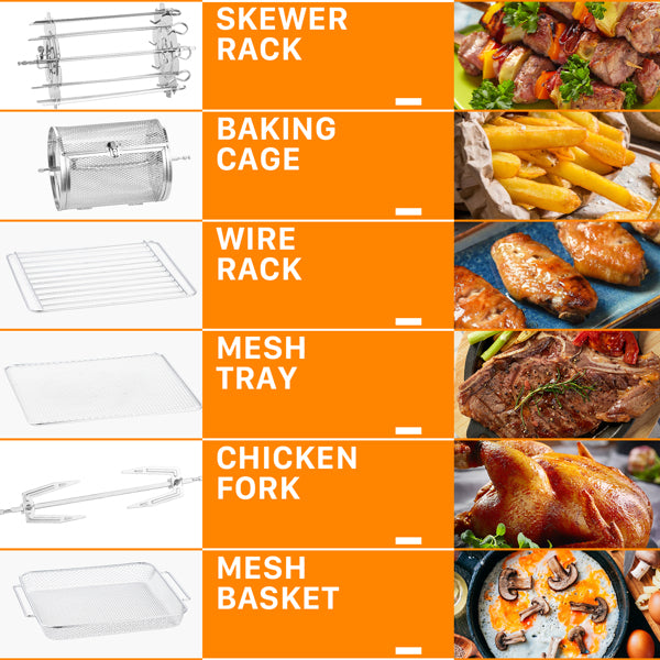 Air Fryer Oven Toaster 4 Slice Toaster Airfryer Fry Oil-Free | Toasters | Kitchen + Metal
