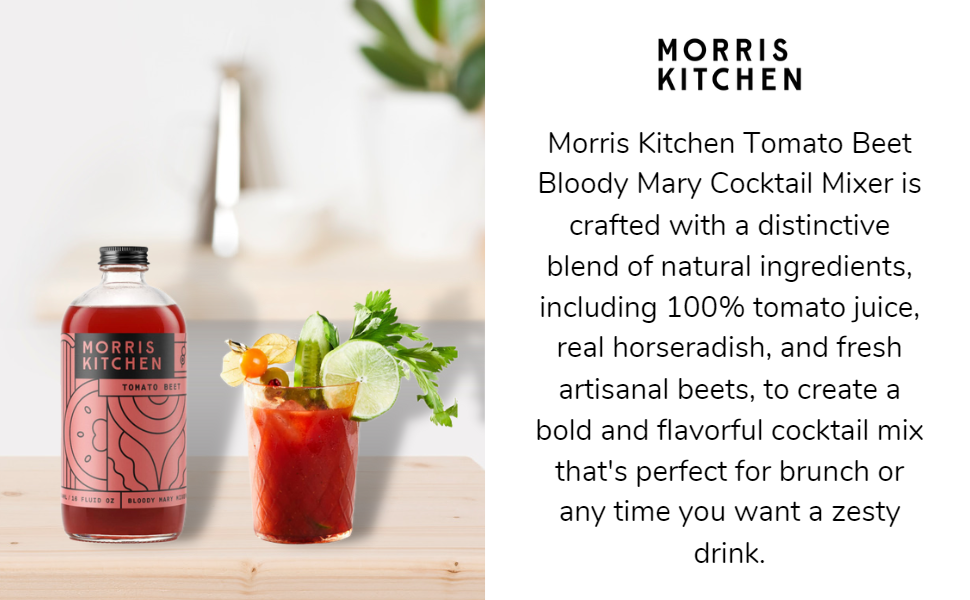 Morris Kitchen Tomato Beet Mixer 16 oz - 4pk