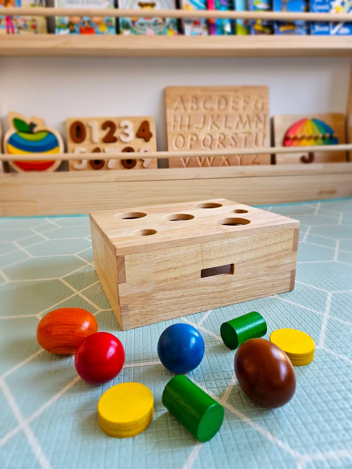QToys Australia (USA) Peek a Boo Sorting Box | Kitchen + Metal