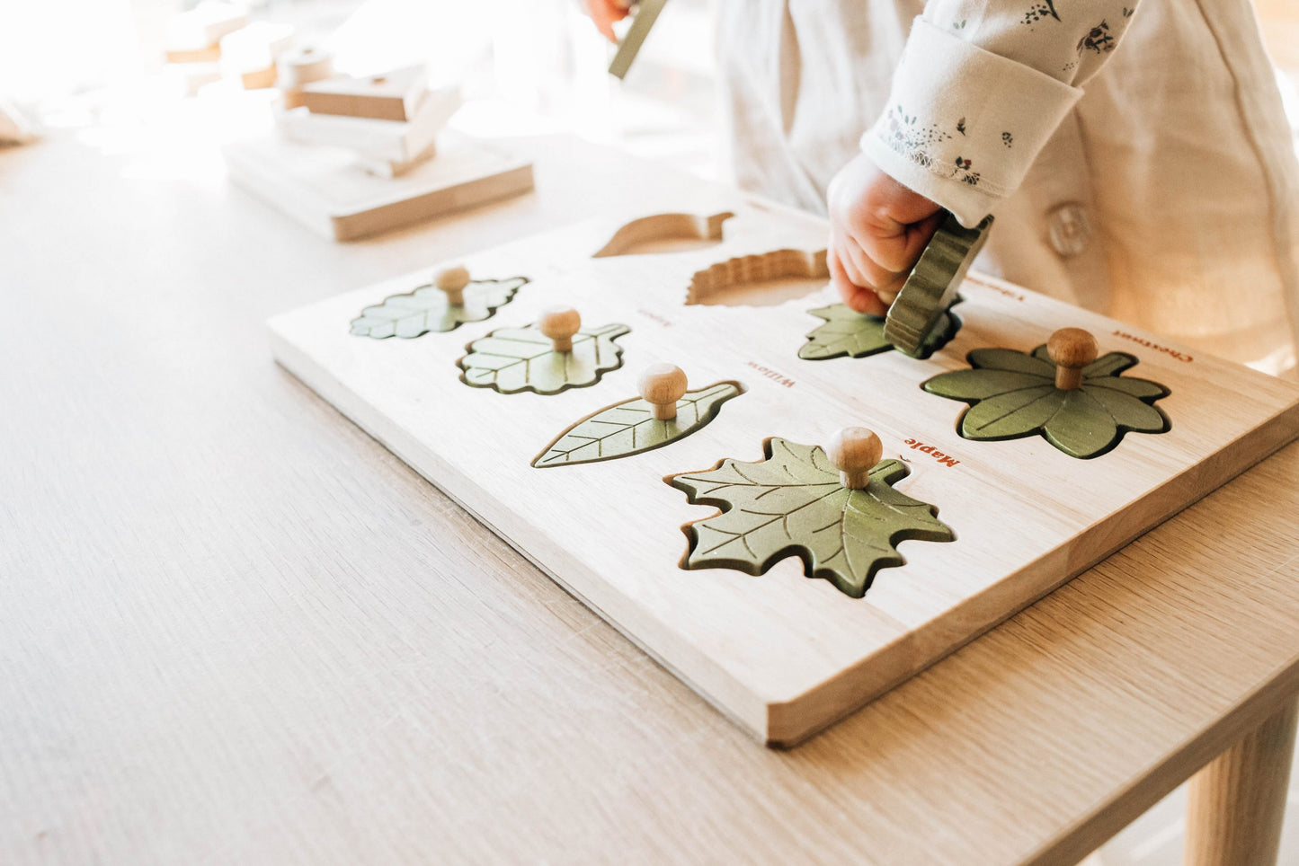 QToys Australia Leaf Puzzle | Kitchen + Metal