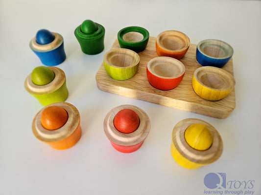 QToys Australia (USA) Sorting egg cups