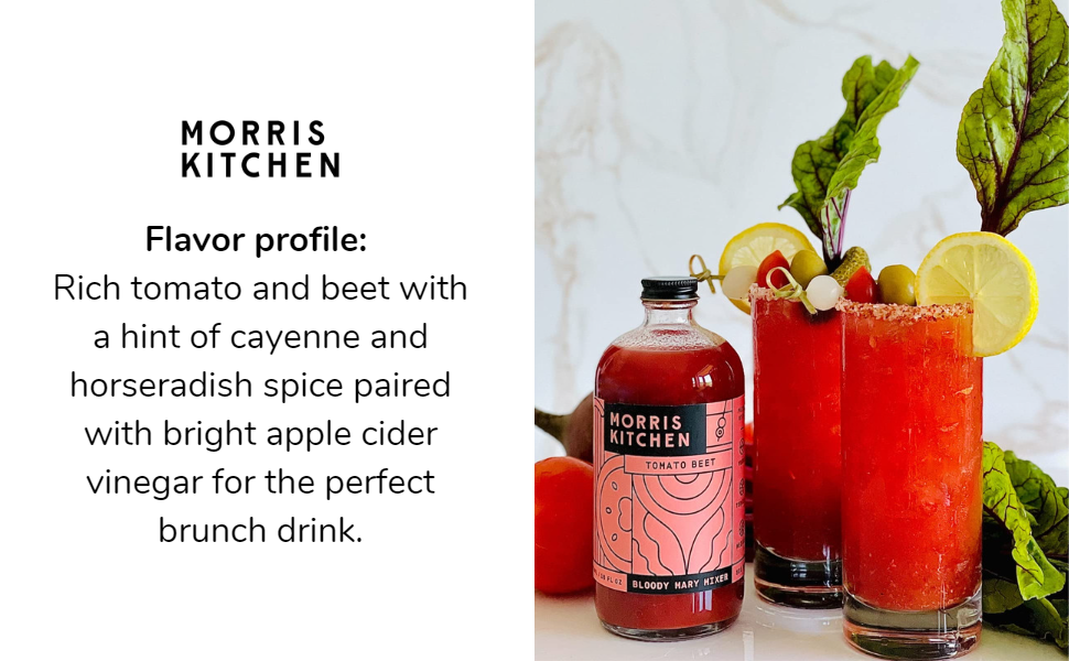 Morris Kitchen Tomato Beet Mixer 16 oz - 4pk