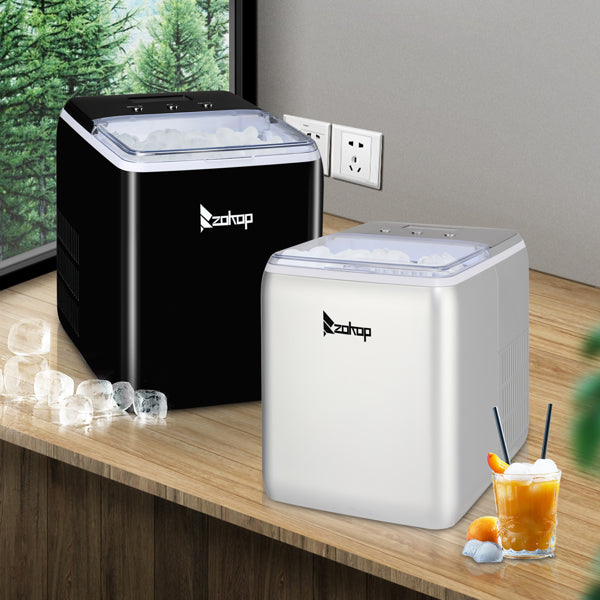 150W 44lbs Ice Maker Commercial Household