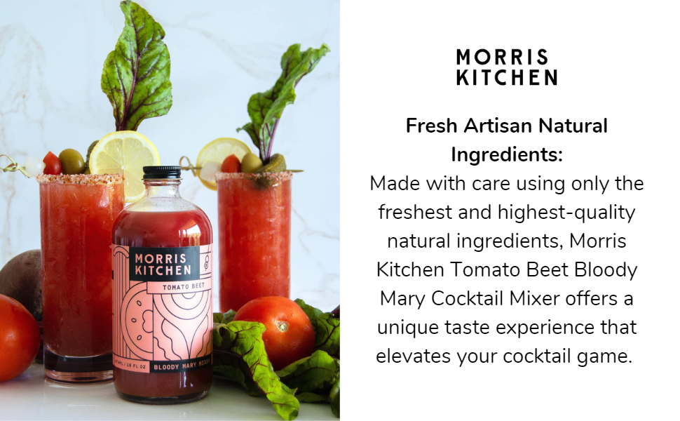 Morris Kitchen Tomato Beet Mixer 16 oz - 4pk