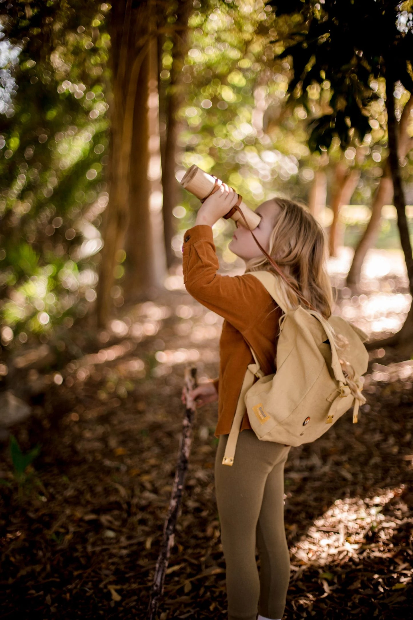 QToys Australia (USA) Wooden Binoculars | Kitchen + Metal