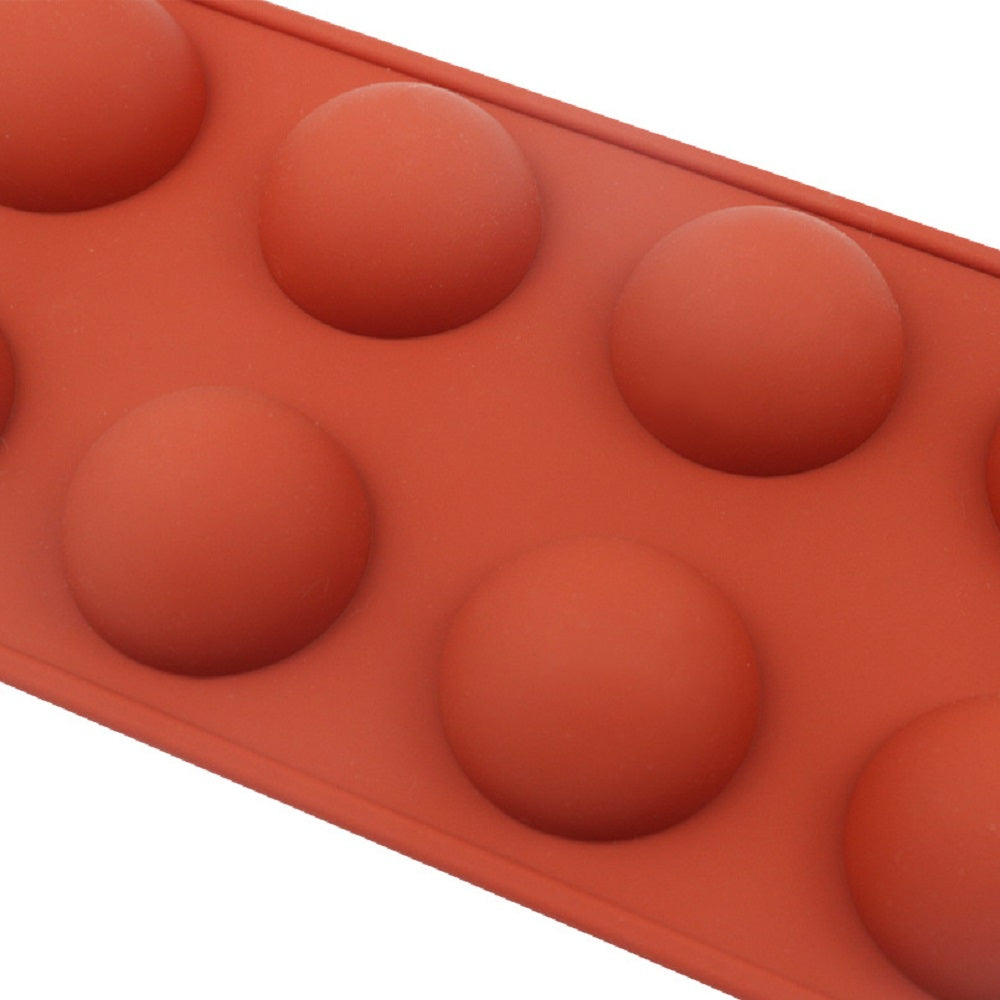 8 Semicircular Chocolate Bomb Mold Baking Sphere Silicone Mold Making