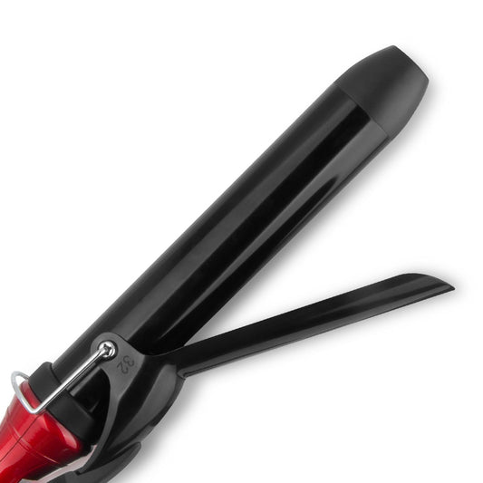 Paradise 32mm Max Volume Clip Curler - Sangria