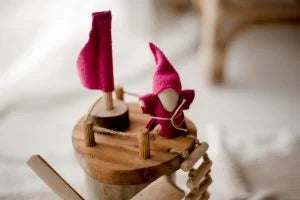 QToys Australia (USA) Wooden Windmill | Kitchen + Metal