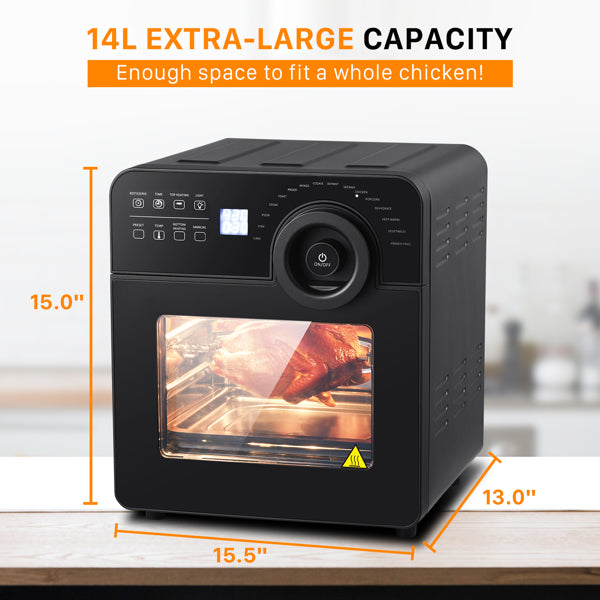 Air Fryer Oven Toaster 4 Slice Toaster Airfryer Fry Oil-Free | Toasters | Kitchen + Metal