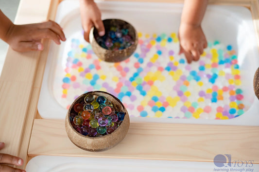 QToys Australia (USA) Patterned Coconut Bowls set of 6 | Kitchen + Metal