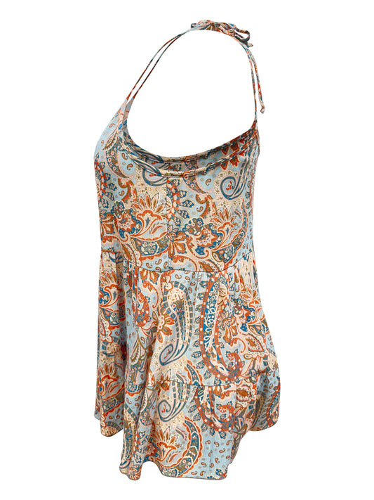 Paisley Print Tiered Dress – Boho Summer Vibes | Apparel | Kitchen + Metal