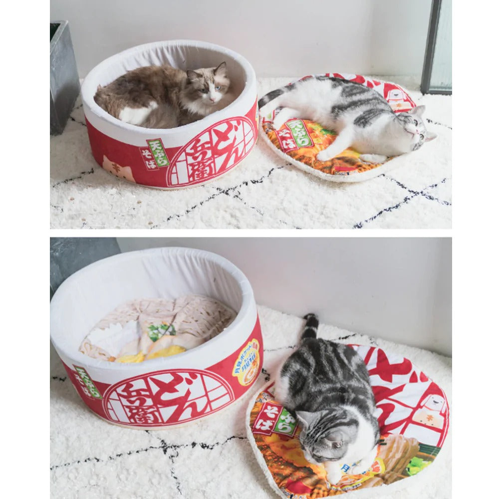 Pet Ramen Cushion Bed | Family Pet | Kitchen + Metal