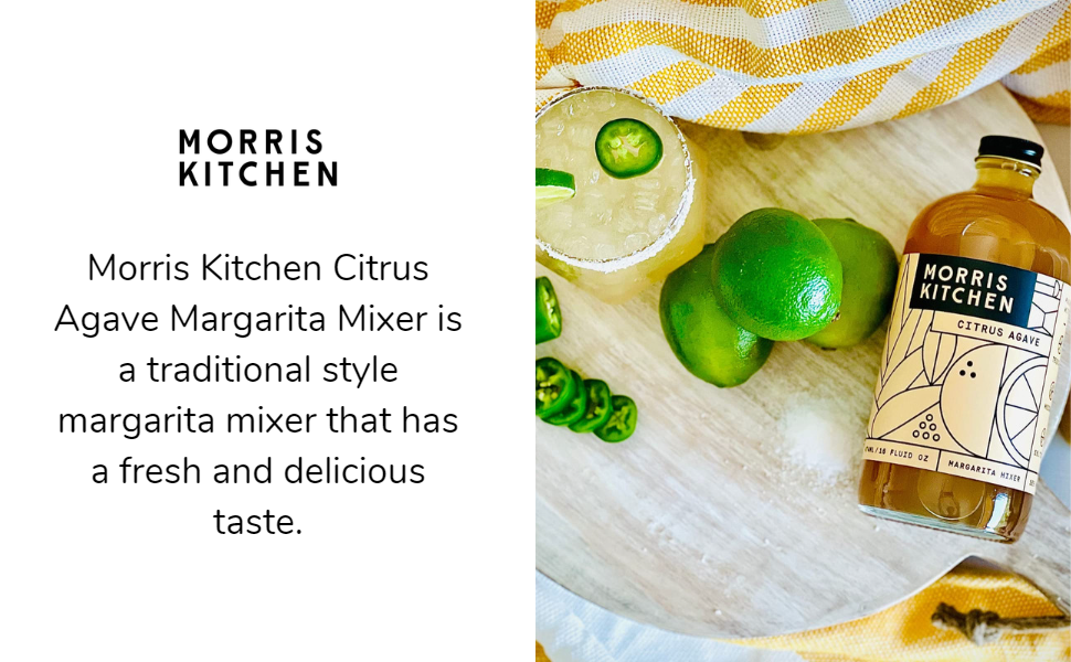 Morris Kitchen Citrus Agave Mixer 16 oz - 2pk