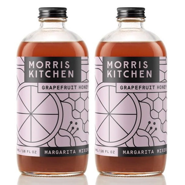 Morris Kitchen Grapefruit Honey Mixer 16oz - 2pk