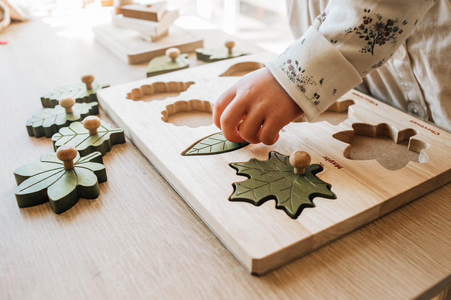 QToys Australia Leaf Puzzle | Kitchen + Metal