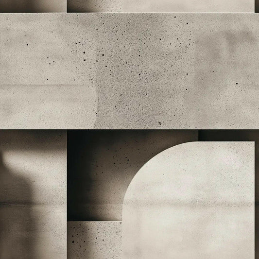 Urban Concrete Forms Mural