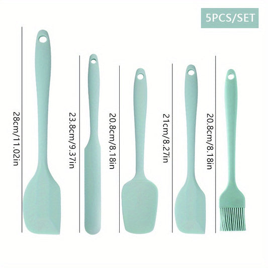 Versatile Silicone Spatula Set Bake Brush and More | Kitchen Essentials | Kitchen + Metal