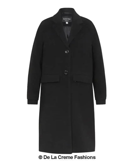 (PRE-ORDER) Womens Wool Blend Winter Warm Knee Length Coat
