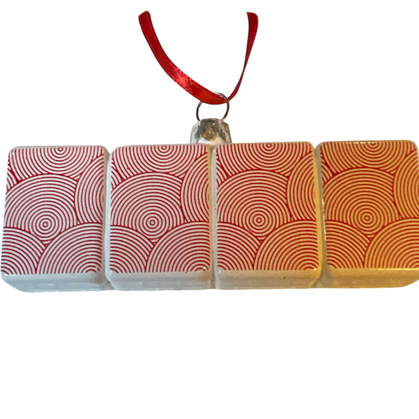 Glass Mahjong Ornament