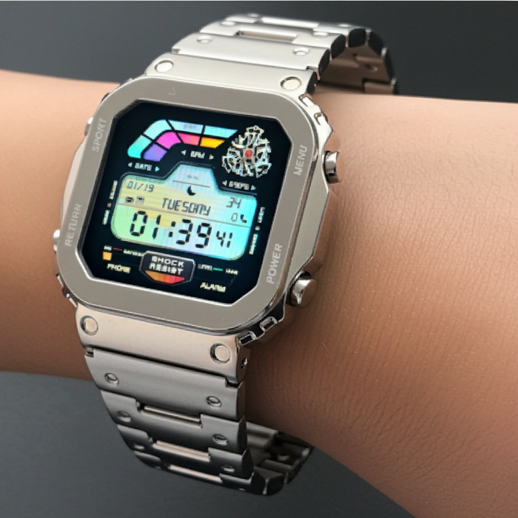 Dapr Watches- Men's Smart watch – GPS, Heart Rate Monitor – "DaprShock" Sale $99