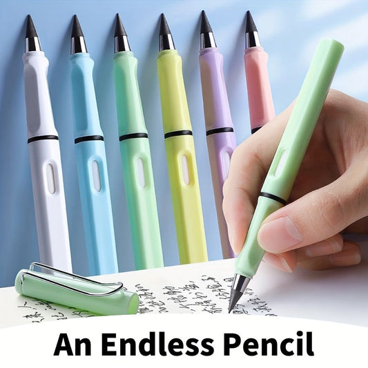 5pcs Of Timeless Pencils With Different Colors,pencils That Can Always Replace Pencil Tips,inkless Pencils That Can Always Be Used With Black Technology, Pencil Sets For Painting And Writing