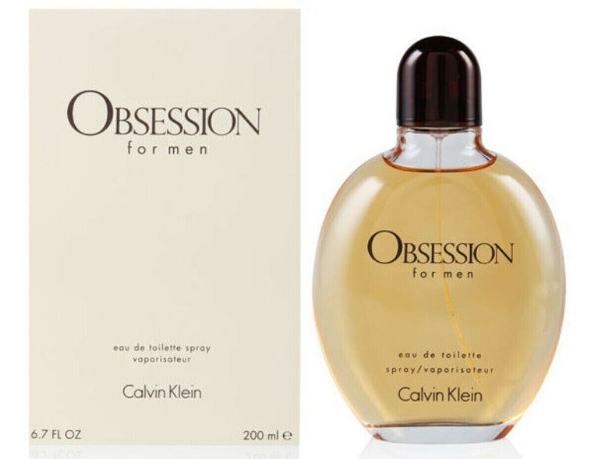 Obsession by Calvin Klein Eau de Toilette for Men 6.7 oz