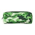 Pen+Gear Camouflage Pencil Pouch, Green, Durable Zippered Storage Case for School Supplies
