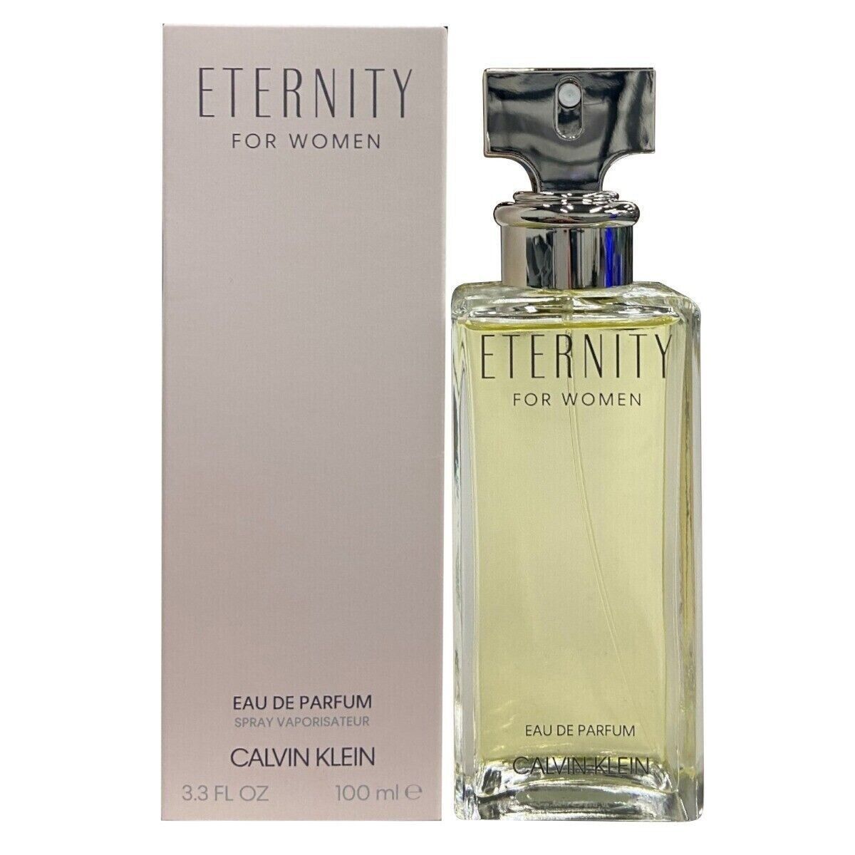 Eternity by Calvin Klein Eau De Parfum For Women 3.3 oz.