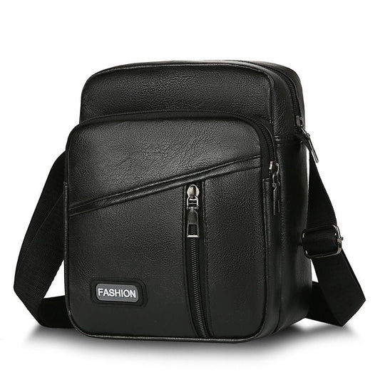 Men's Vintage PU Leather Shoulder Bag