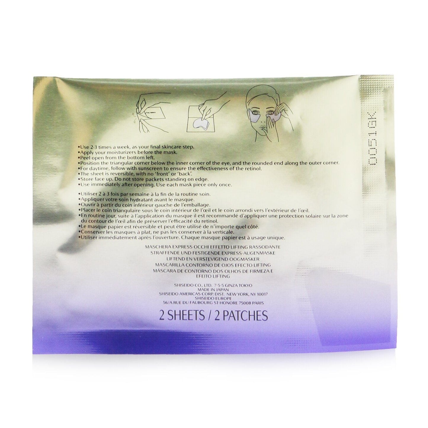 Vital Perfection Uplifting & Firming Express Eye Mask With Retinol