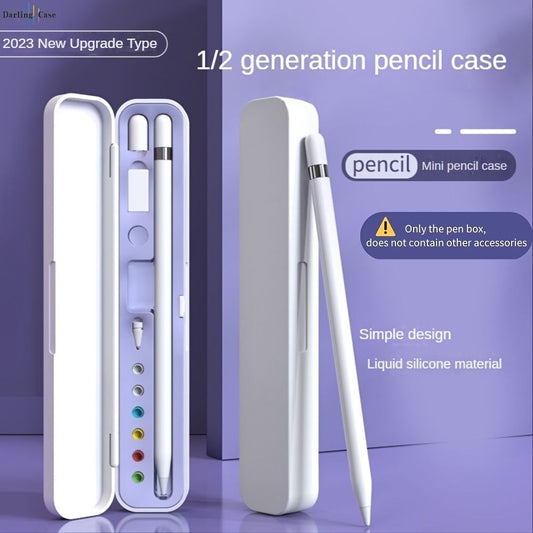 1Pc Case For Apple Pencil Protective Case Storage Box For IPad First Second Generation Pencil