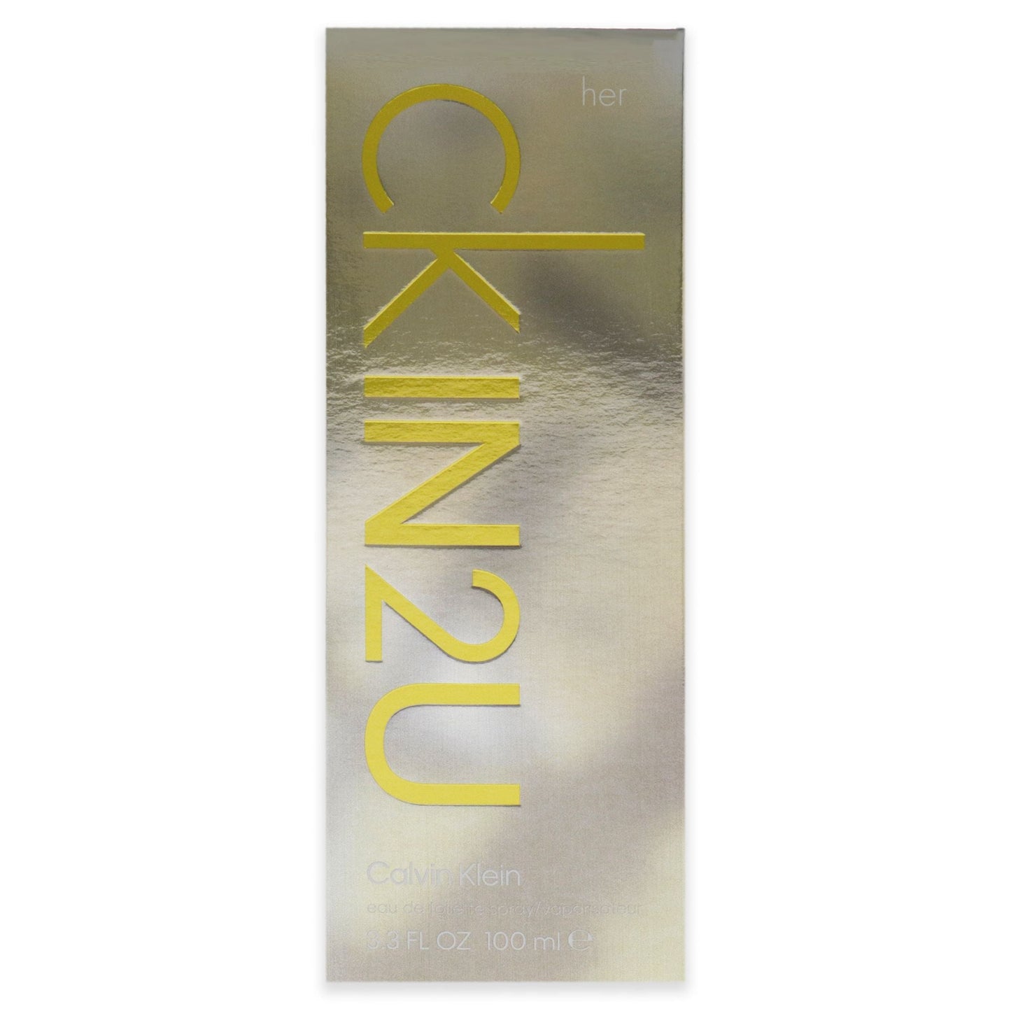 CKIN2U by Calvin Klein for Women - 3.3 oz EDT Spray
