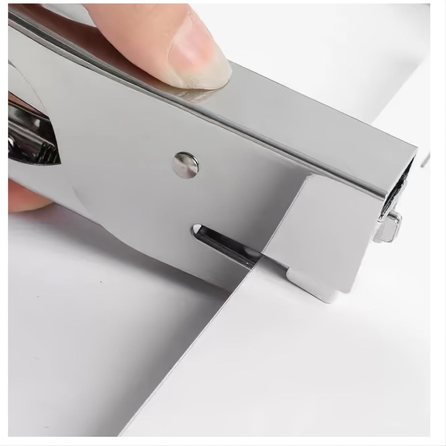 Heavy-Duty Metal Plier Stapler Full-Strip With Staples 1000 Pcs