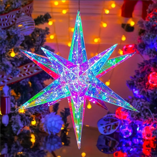 1pc Explosion Star Festival Lights Outdoor Decorative Lights Festival Party Decorative Lights Courtyard Festival Decorative Lights Colorful Lights Cool Play Lights