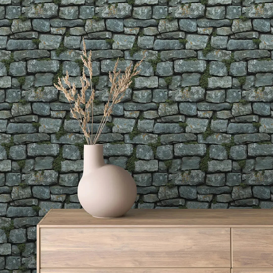 Countryside Estate Stone Wall